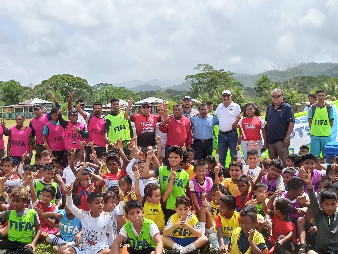 Festival e Inauguración de la academia de Futbol en Bonanza