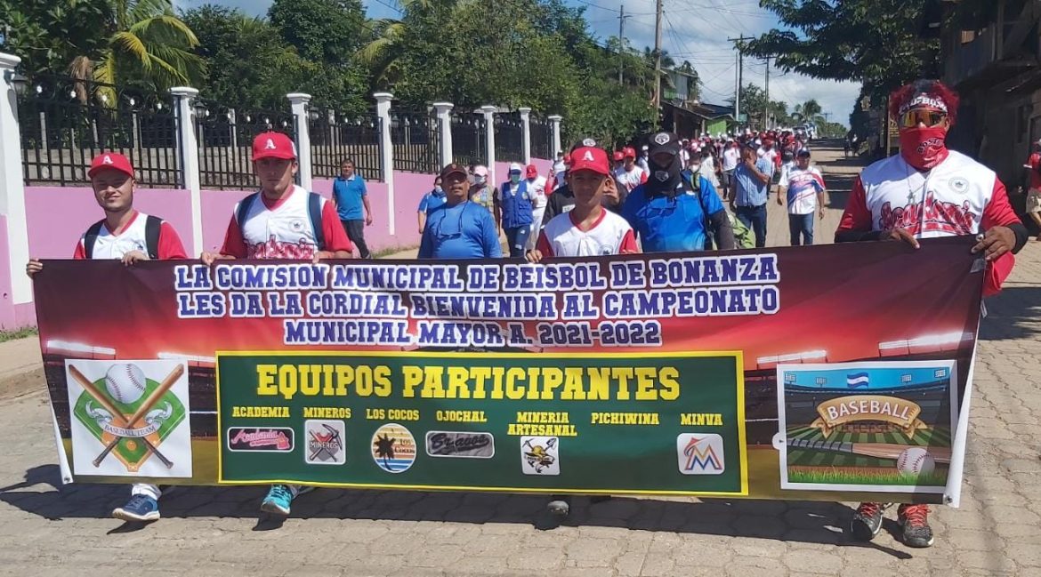 Inauguran liga de Baseball Mayor A en Bonanza