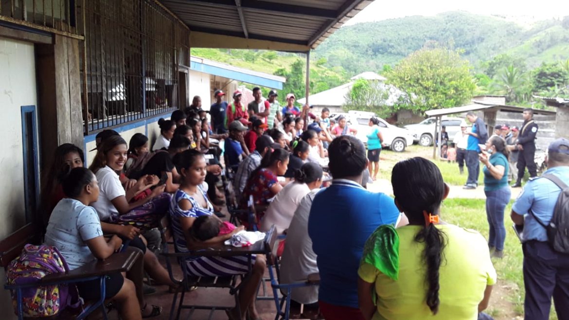 El FSLN realizó asamblea con militantes Sandinistas en la comunidad el Murciélago, Bonanza