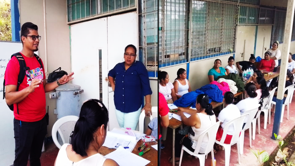 Apertura del curso Decoración y Montaje de Evento INATEC Bonanza