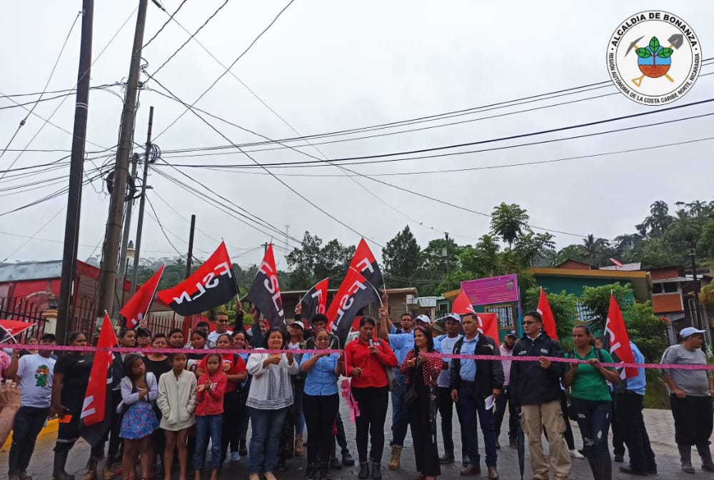 Inauguración Adoquinado la Línea Barrio Alemán – Bonanza