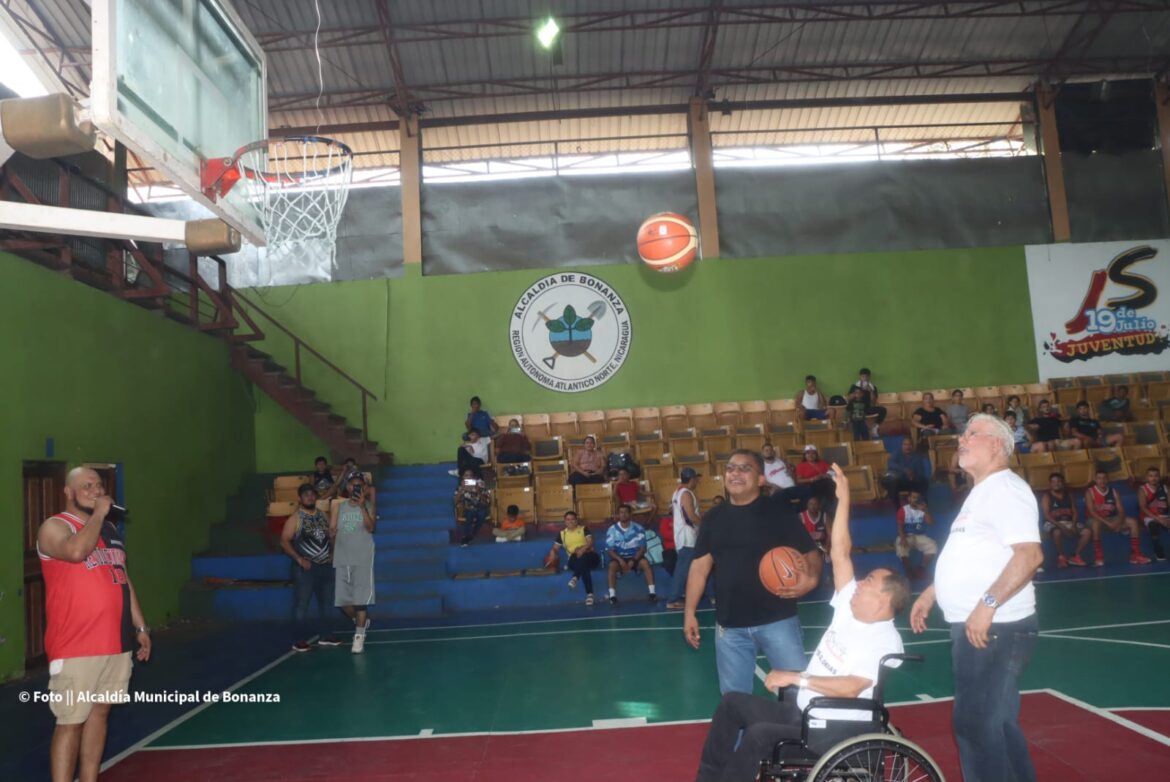 Campeonato de Maxi Baloncesto bajo el nombre «Sandino Vive, la Lucha Sigue»