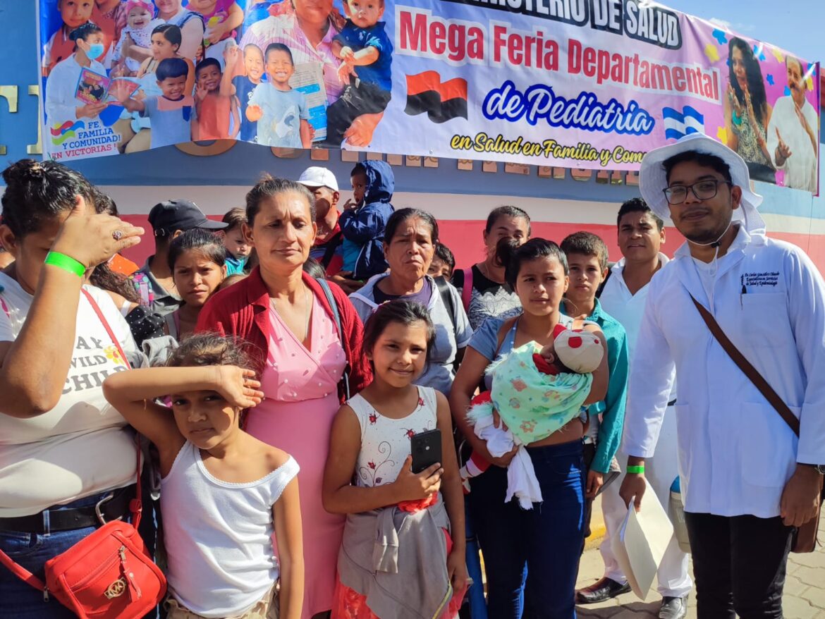 Bonanza presente en la Feria de Salud Pediátrica en Siuna