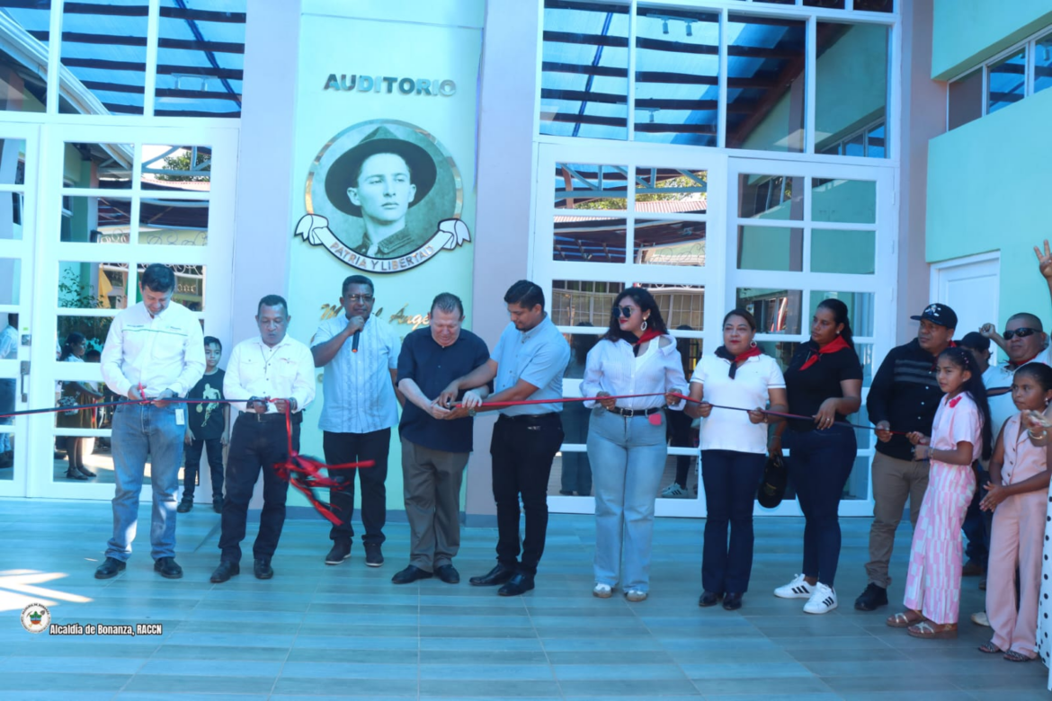 Inauguración del Auditorio Municipal “Miguel Ángel Ortez y Guillén