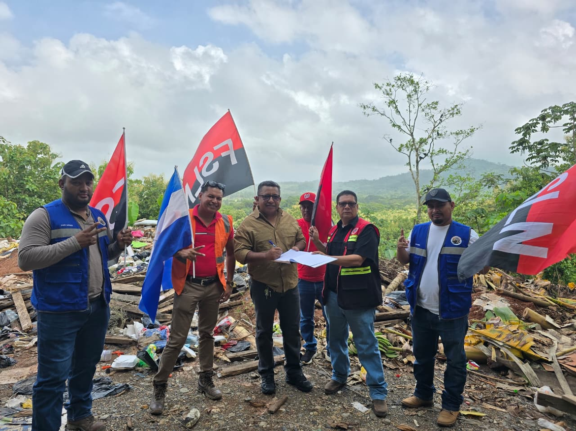 ENTREGA DE SITIO PARA REHABILITAR EL VERTEDERO MUNICIPAL