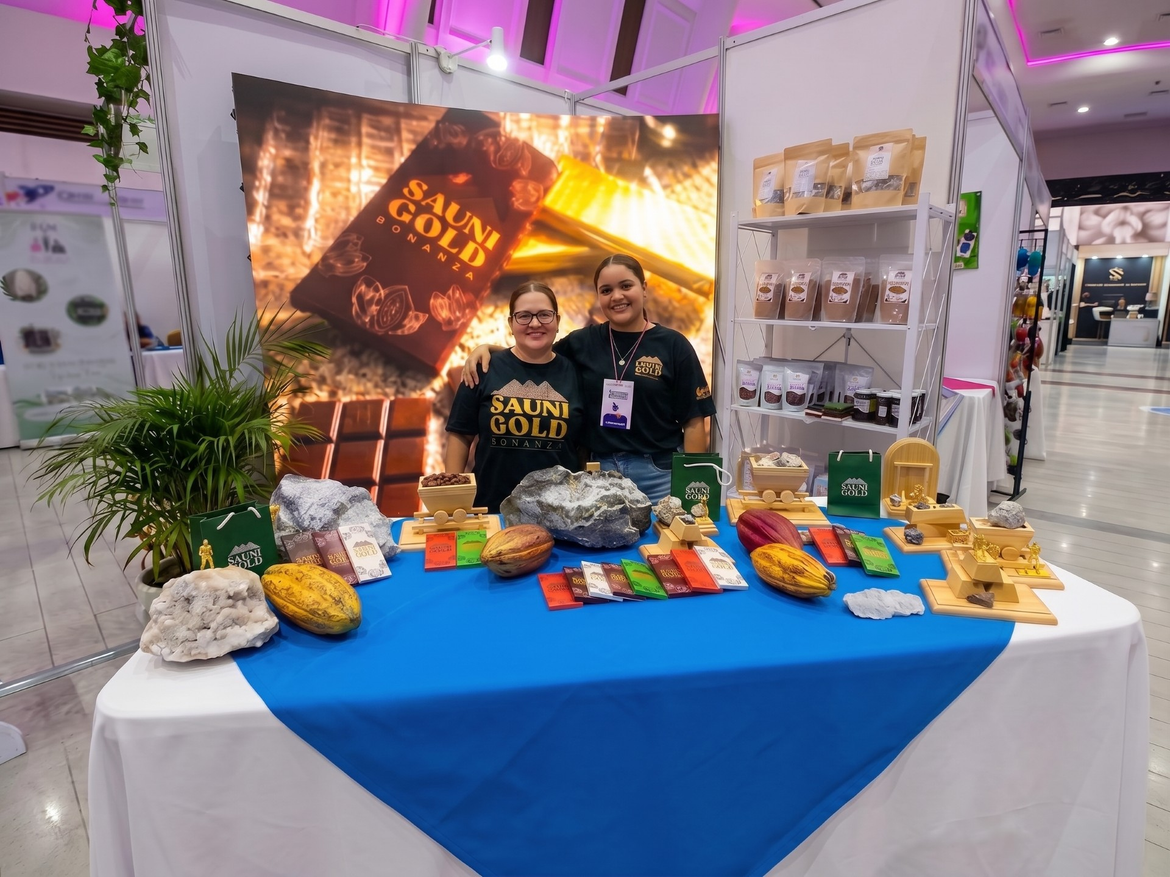 Sauni Gold, un emprendimiento chocolatero en Bonanza